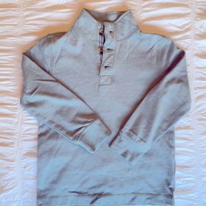 Old Navy Boys 1/4 Button Sweatshirt (XS 5)